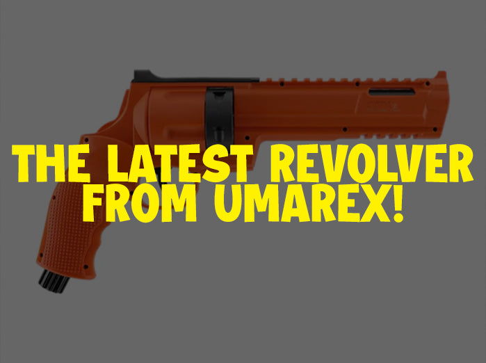 The Umarex P2P HDR/TR 68 Revolver - Orange