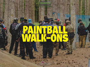 What is a paintball walk-on?