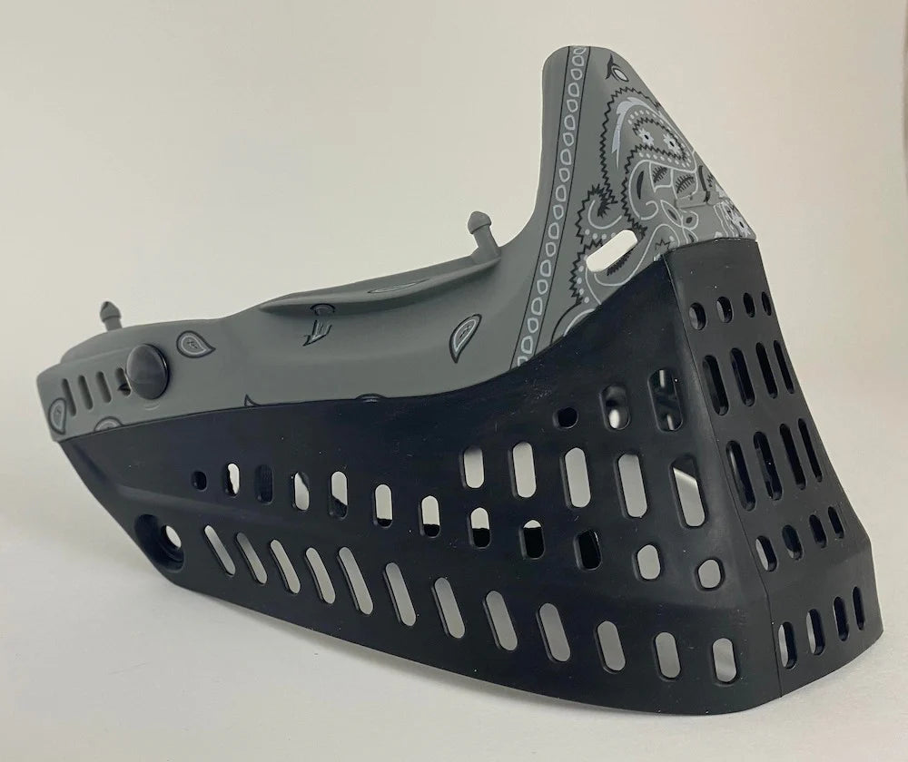 JT Proflex Faceplate Assembly - Bandana Grey