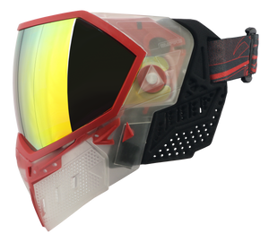 Empire EVS SE Crystal Clear Goggles - Red