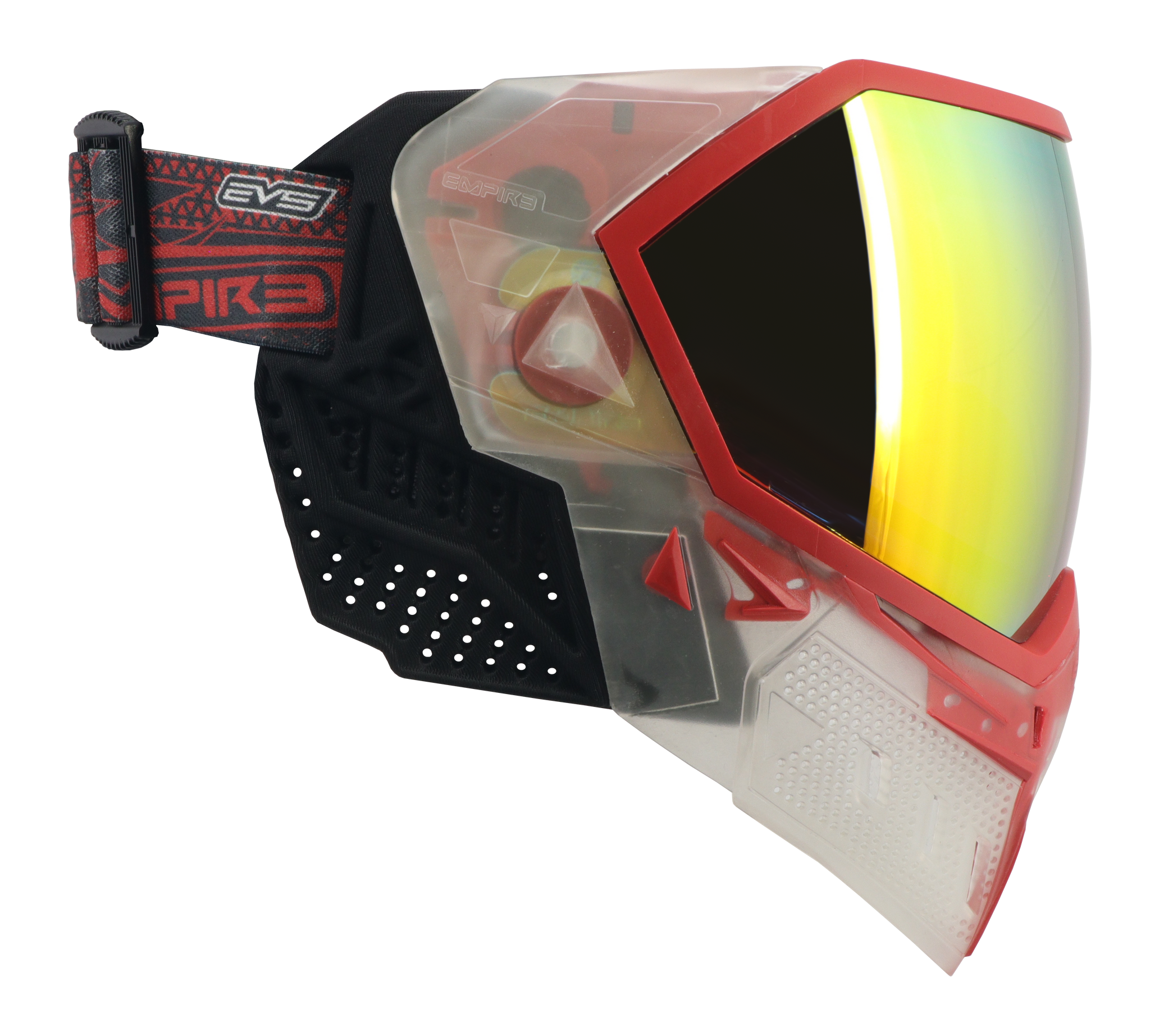 Empire EVS SE Crystal Clear Goggles - Red