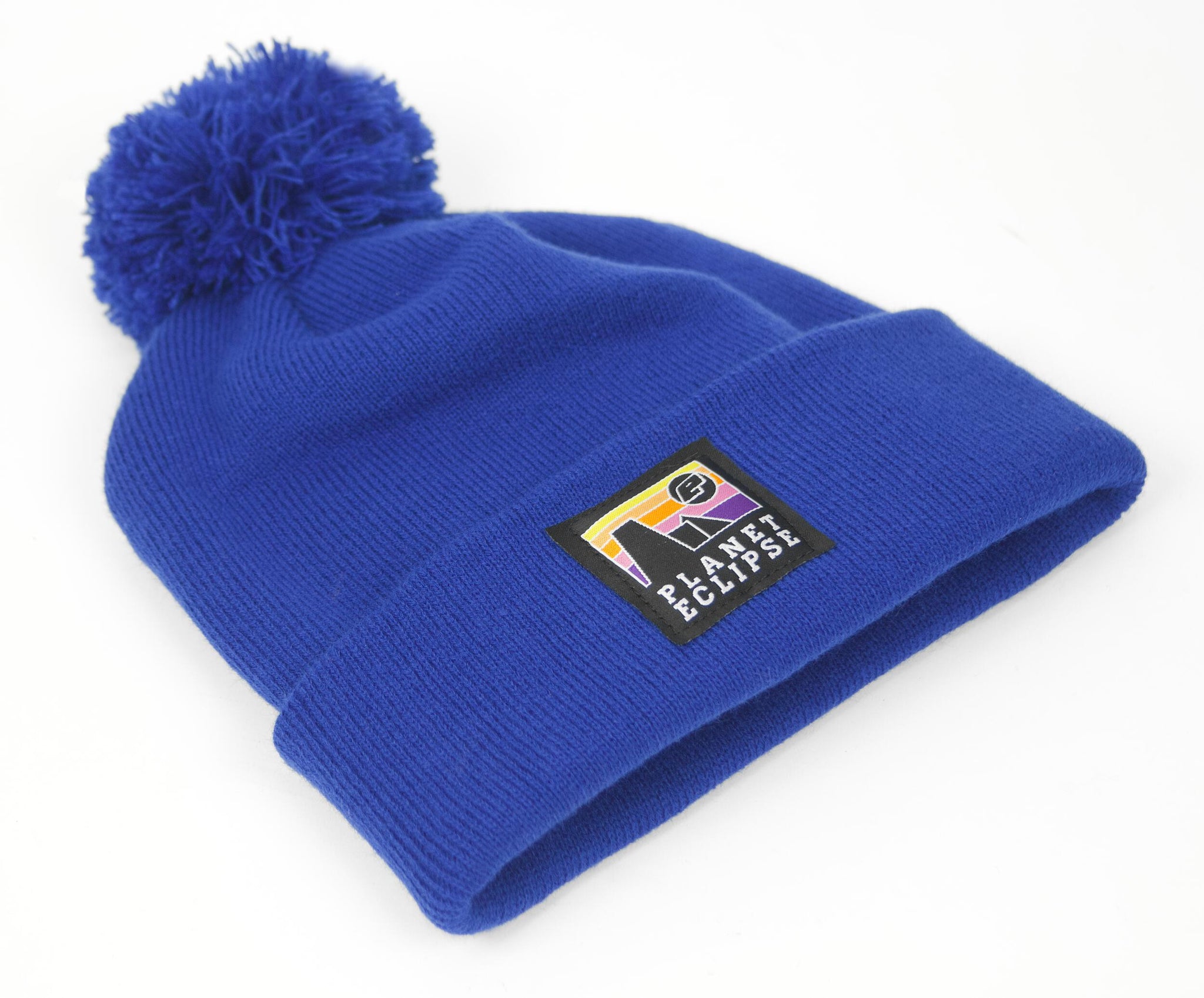 Eclipse Horizon Pom Beanie Bright Royal