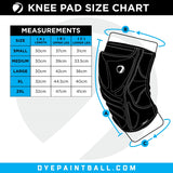 Dye Performance Knee Pads Red + Blue