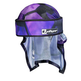 DYE x Halo Head Wrap - Hex 3D Purple