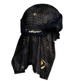 DYE x Halo Head Wrap - Hypercam Black/Gold