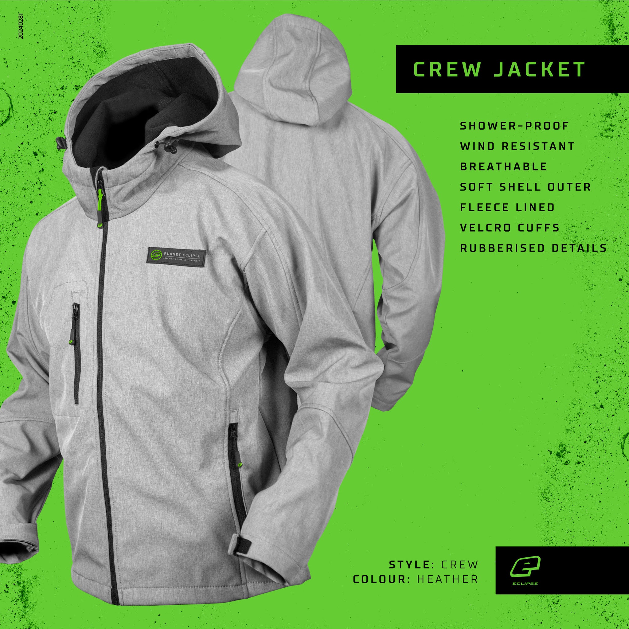 Eclipse Crew Jacket - Heather